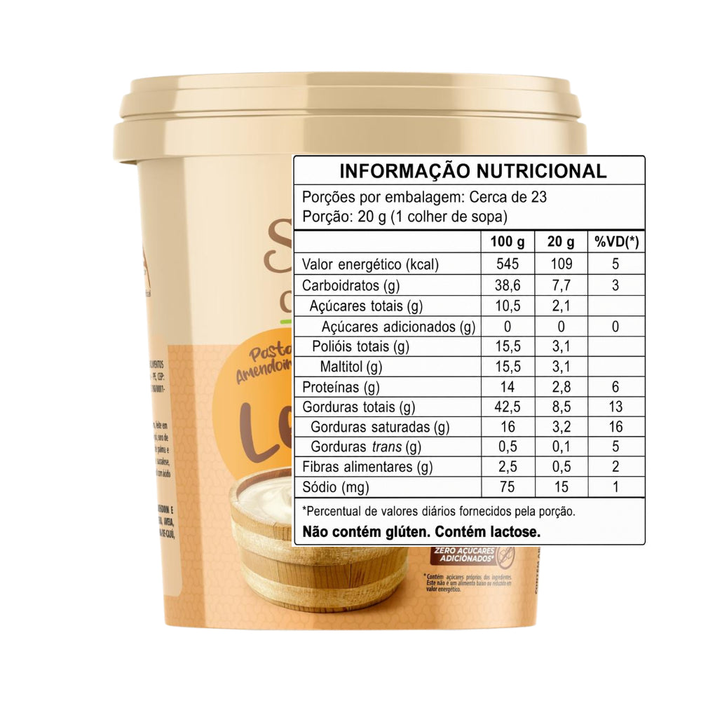 Tabela nutricional de Leitinho